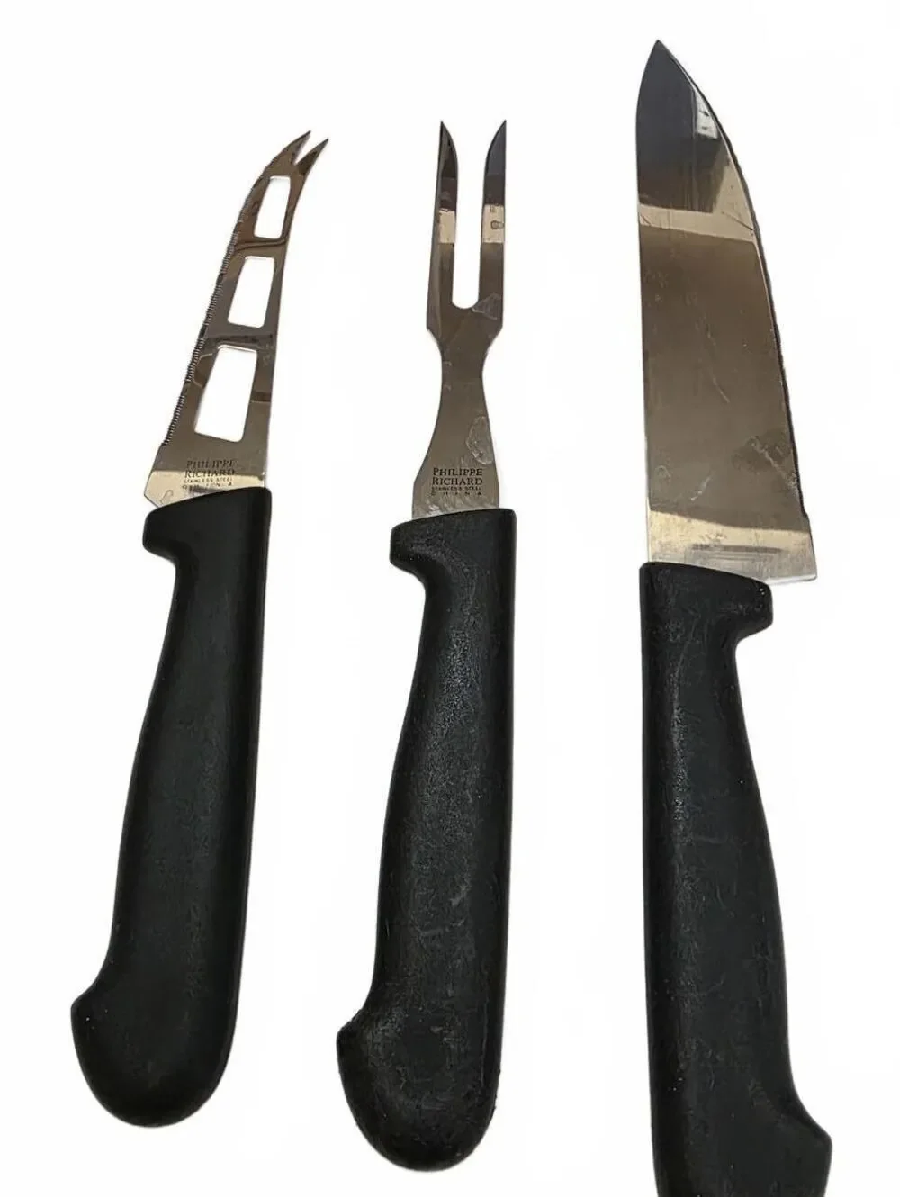 Philippe Richard 3-Piece Stainless Steel Kitchen Cutlery Set - Cheese & Carving